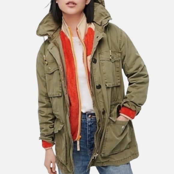 J. Crew | Lightweight Utility Jacket Medium ***NEW with tags*** - Picture 1 of 16